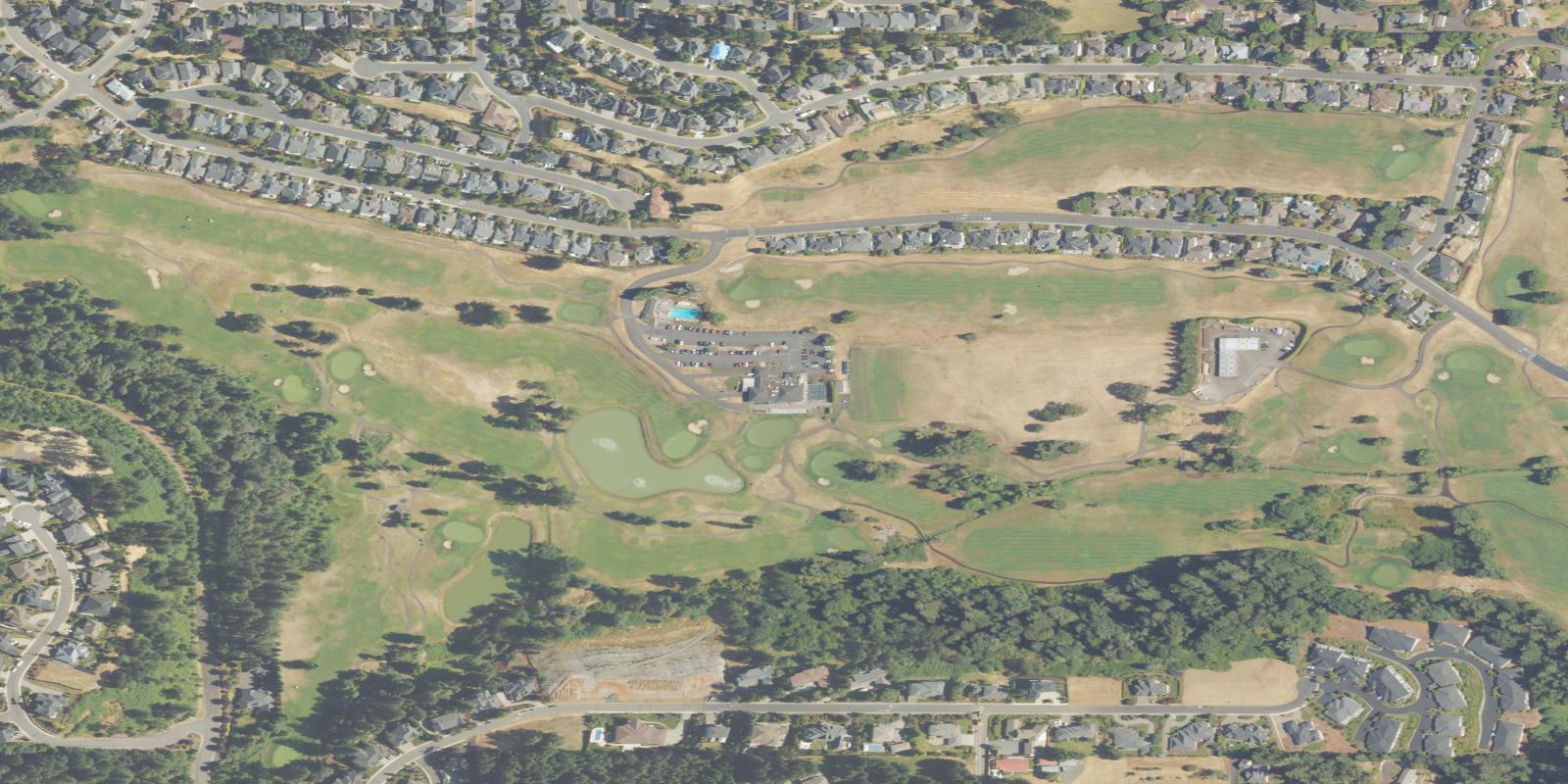 Satellite view of Creekside Golf Club
