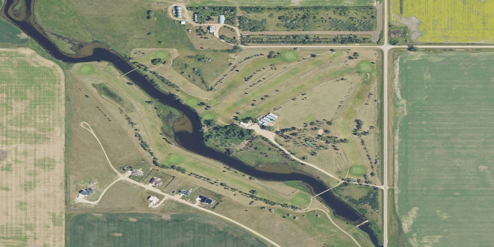Satellite view of Crosby Country Club