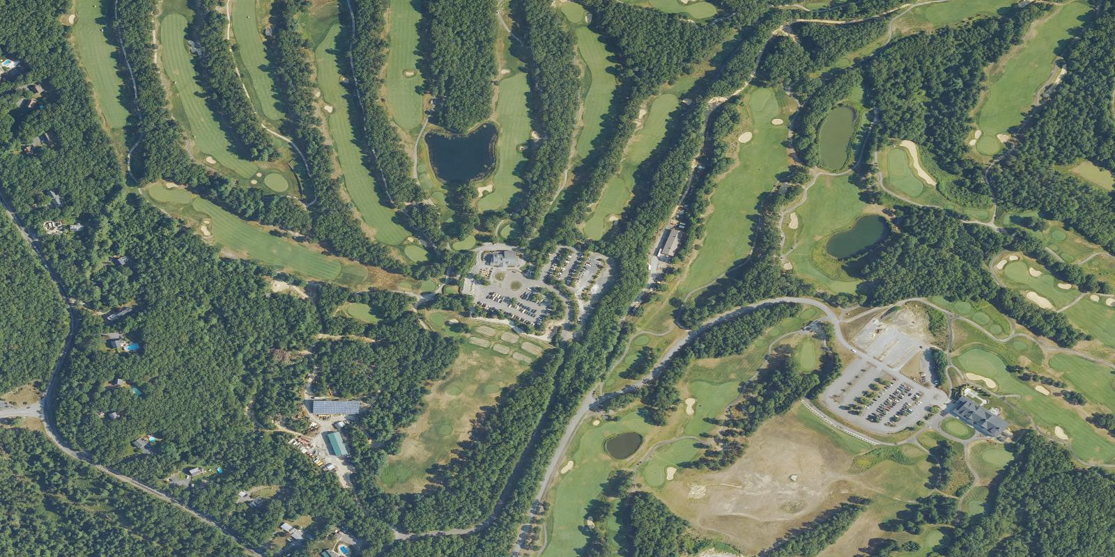 Satellite view of Crosswinds Golf Club Ouimet Zaharias