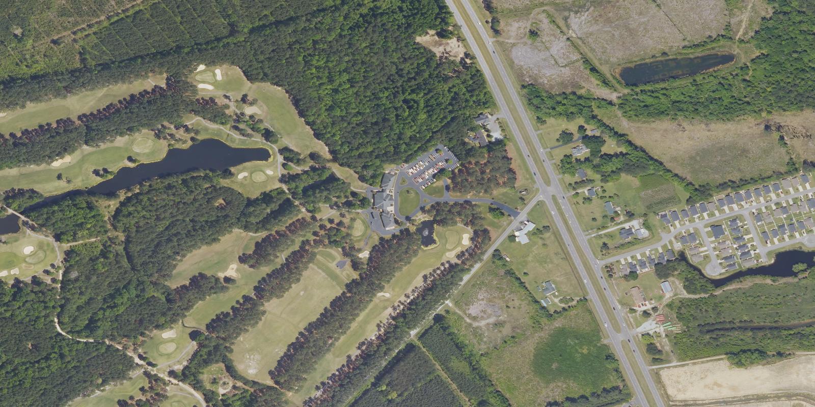 Satellite view of Crown Park Golf Club
