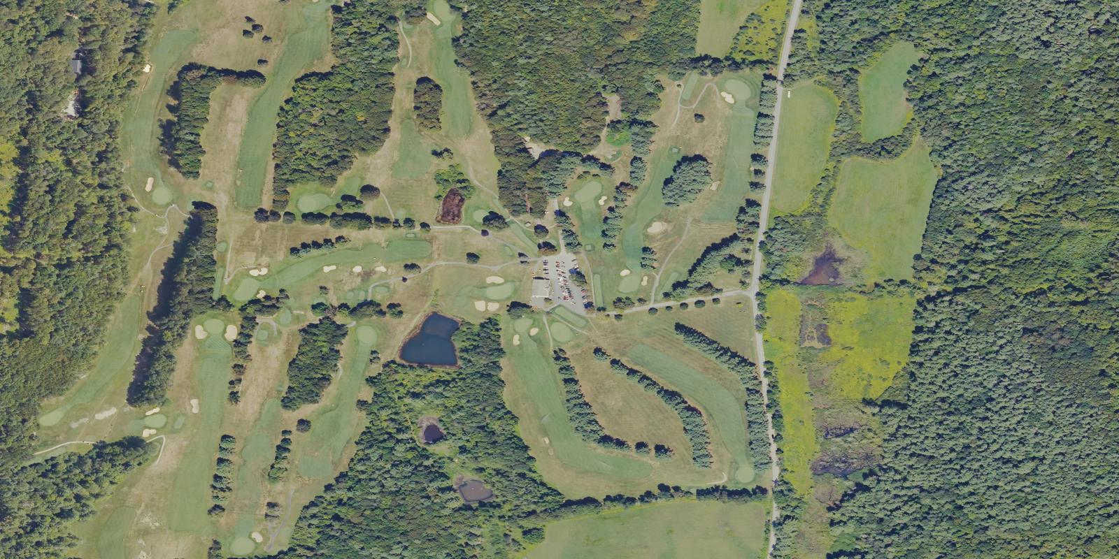 Satellite view of Crown Point Country Club