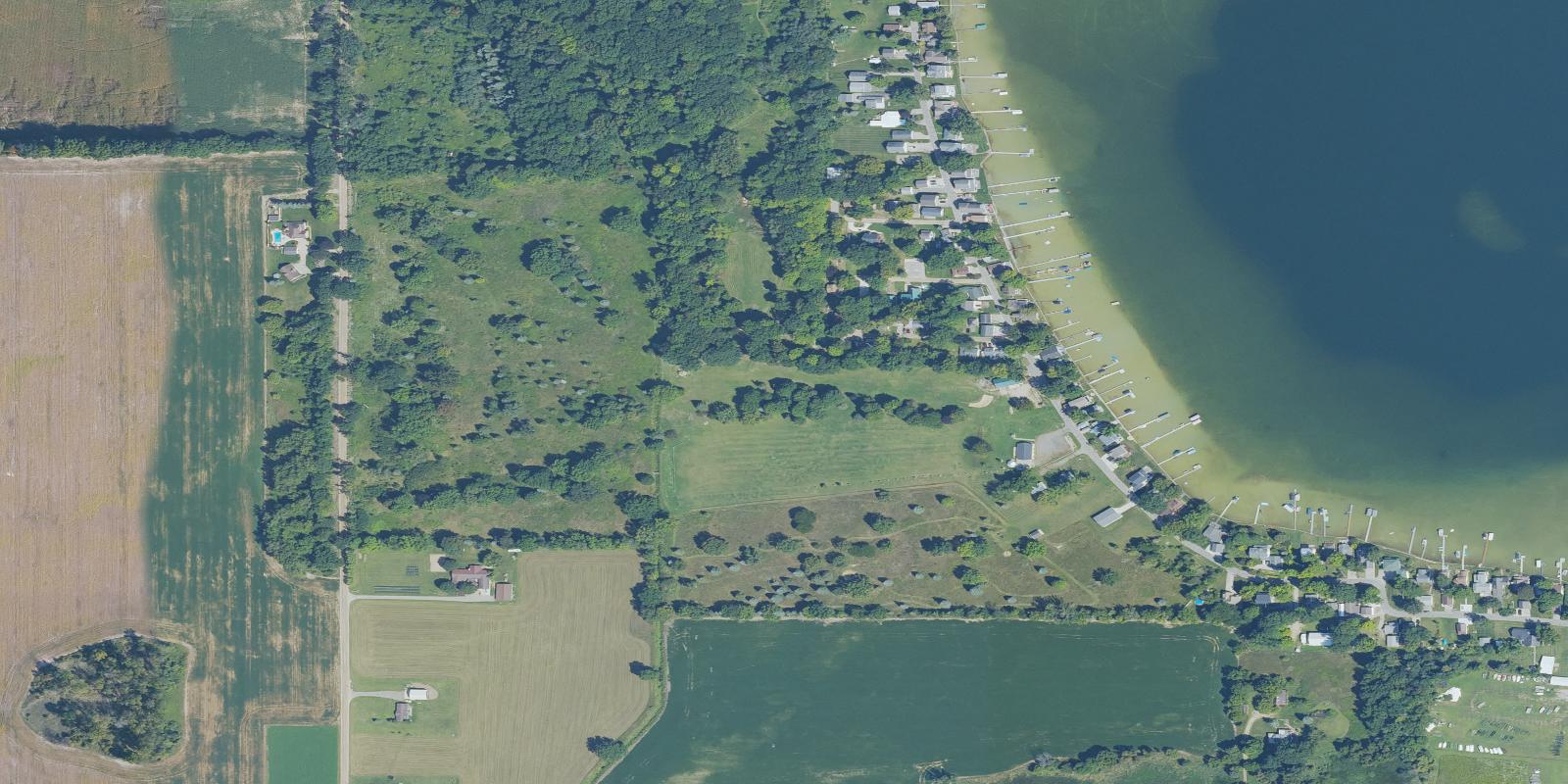 Satellite view of Crystal Golf Course