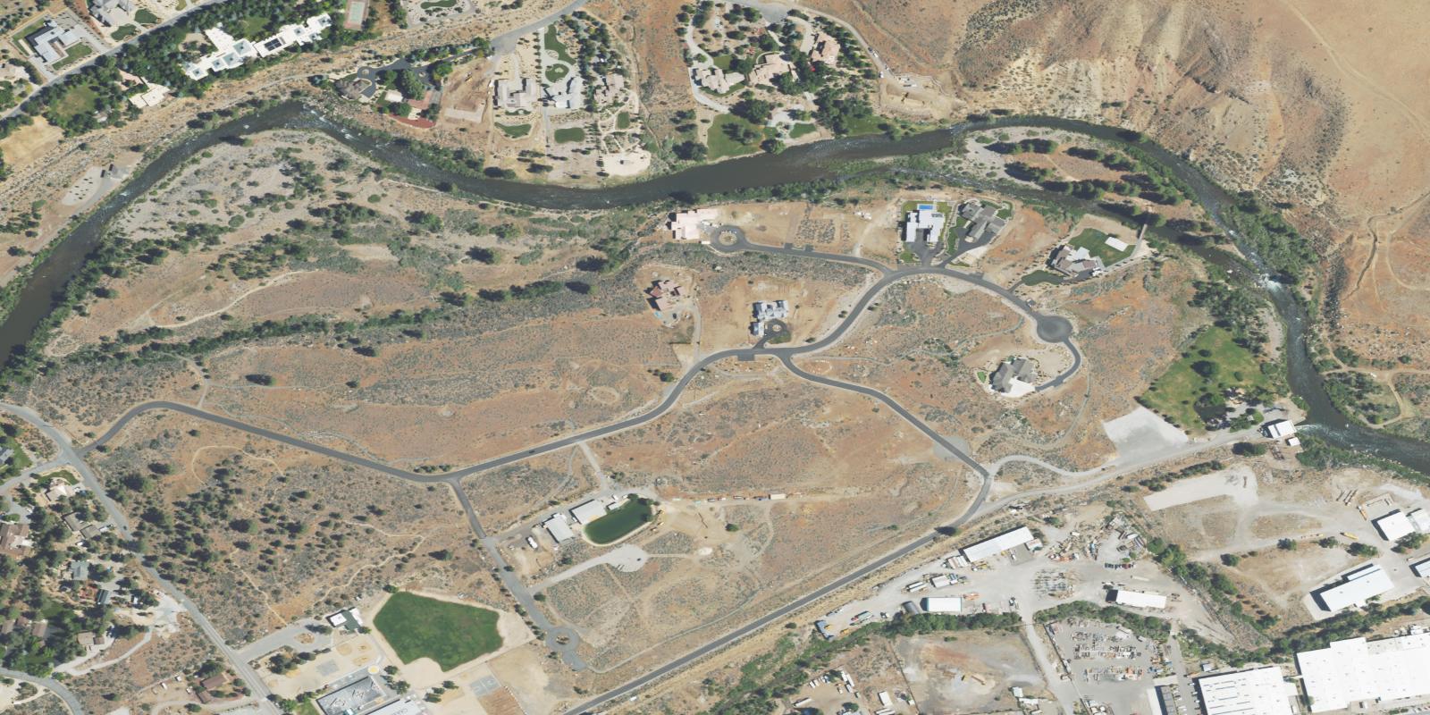 Satellite view of Crystal Peak Golf Course