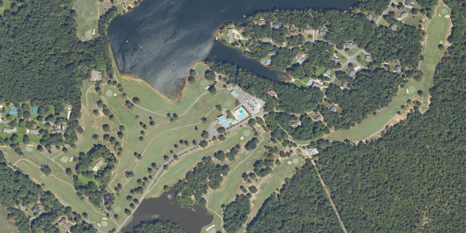 Satellite view of Cumberland Lake Golf Club