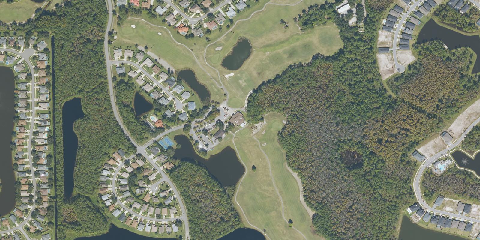 Satellite view of Cypress Head Golf Club