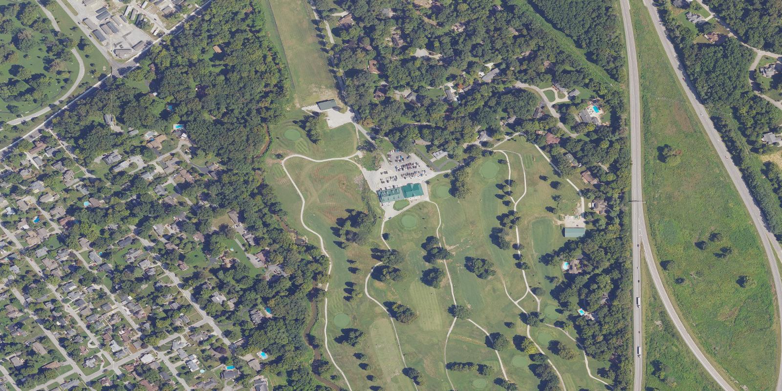 Satellite view of Cypress Hills Golf Club
