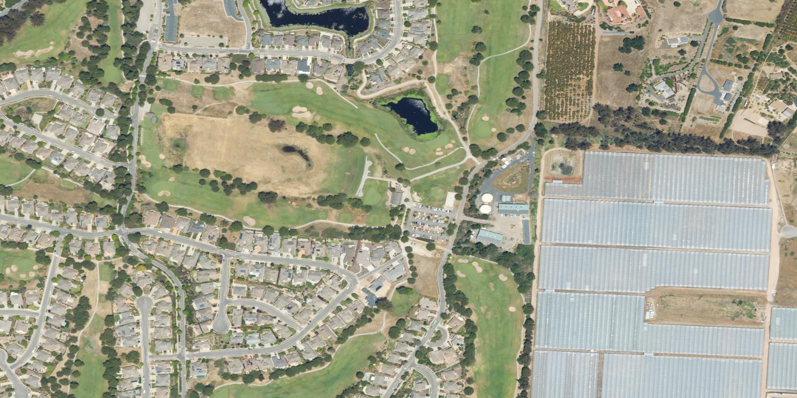 Satellite view of Cypress Ridge Golf Club