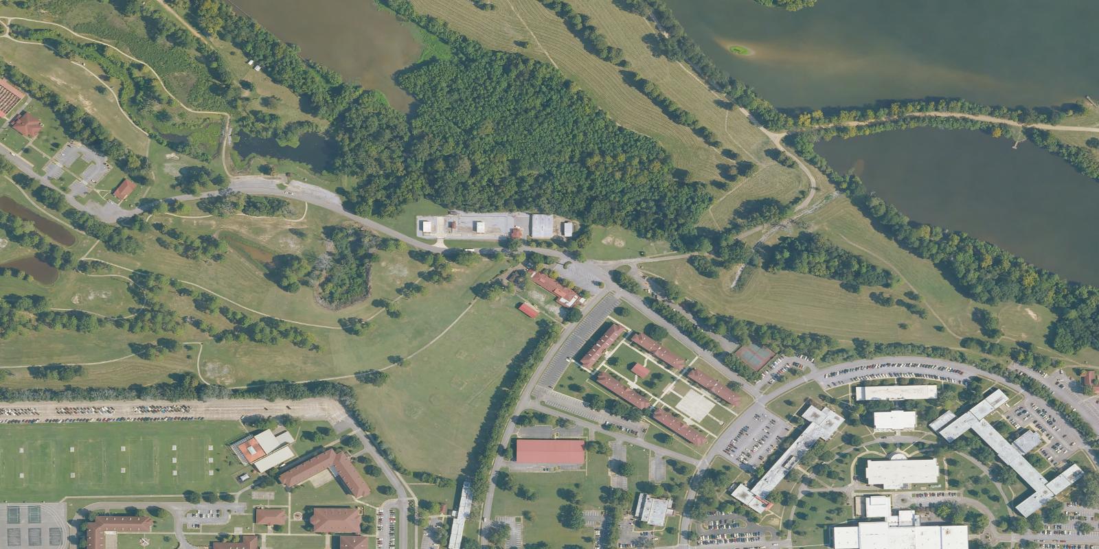 Satellite view of Cypress Tree Golf Courses
