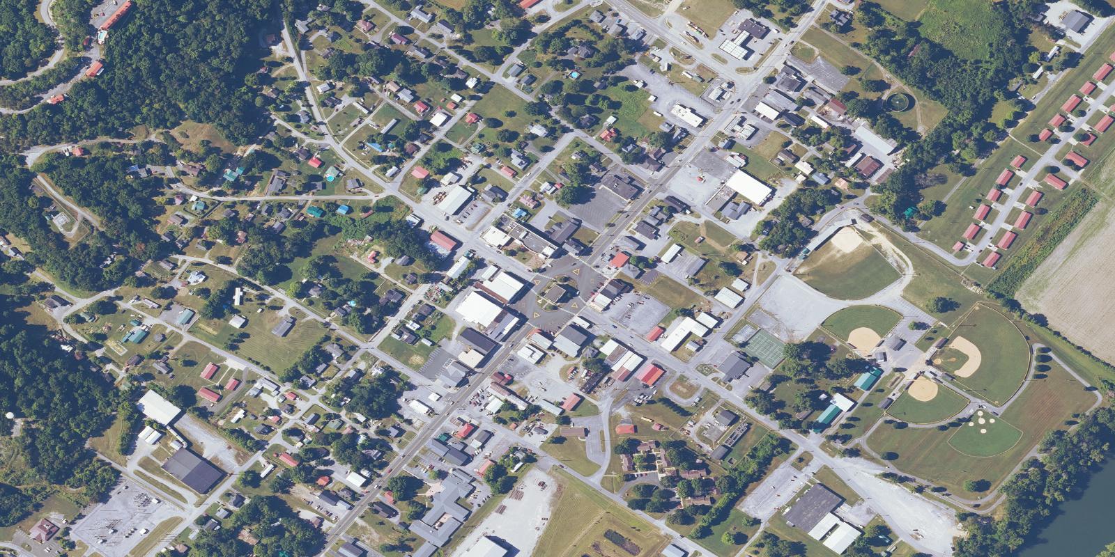 Satellite view of Dale Hollow