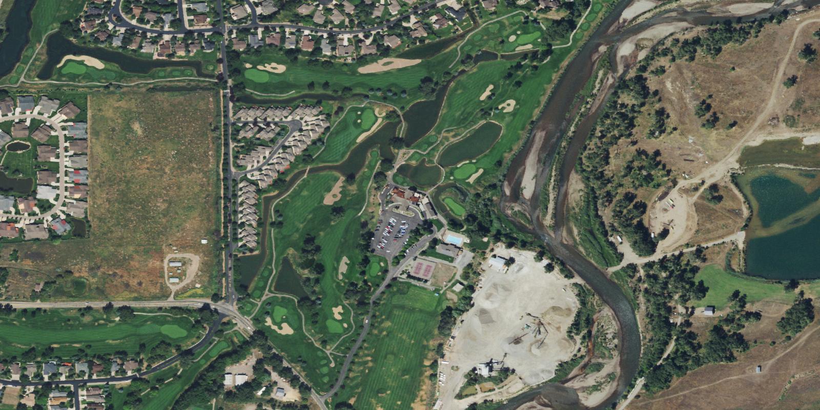 Satellite view of Dalton Ranch & Golf Club