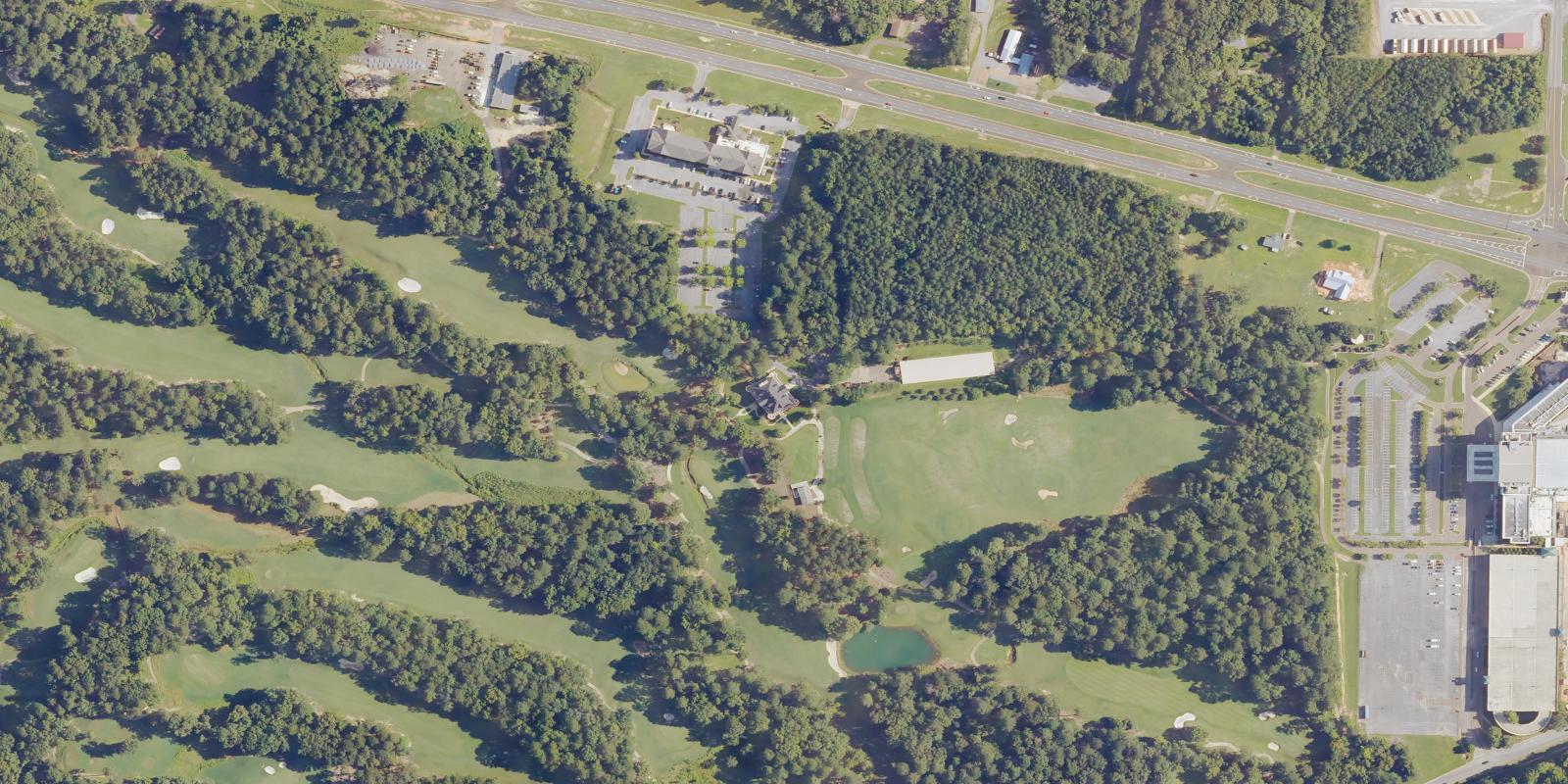 Satellite view of Dancing Rabbit Golf Club - Azaleas