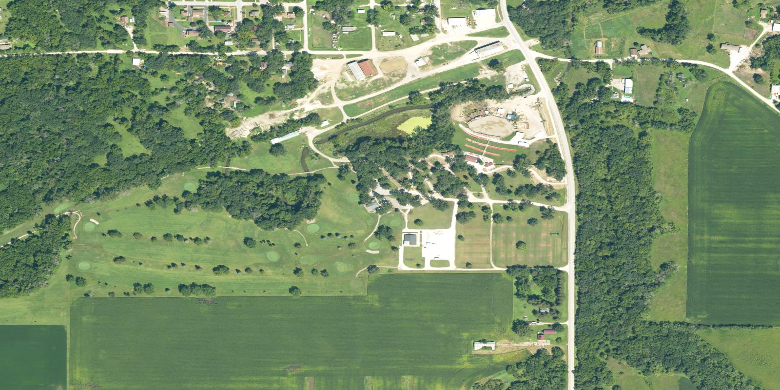 Satellite view of Dayton Golf & Country Club