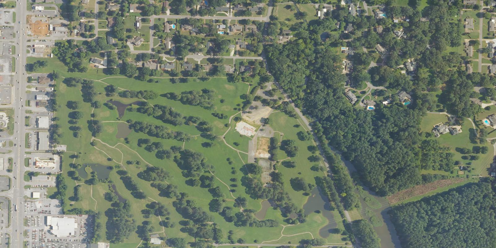 Satellite view of Decatur Country Club