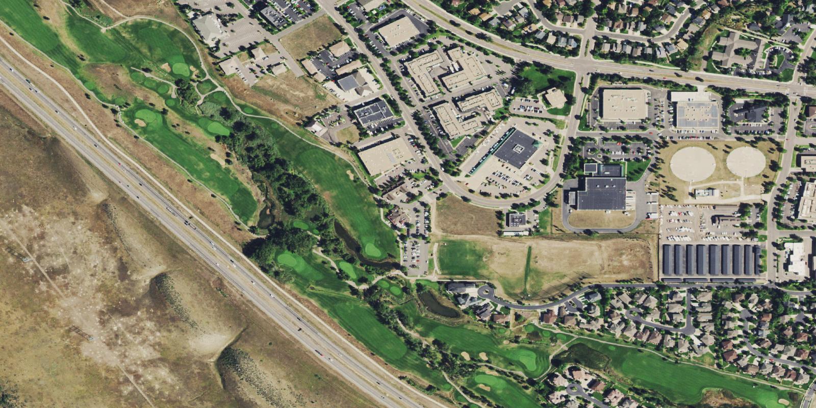 Satellite view of Deer Creek Golf Club At Meadow Ranch