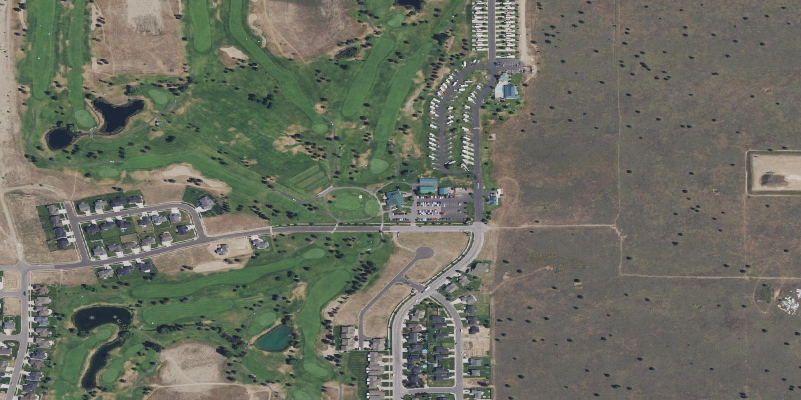 Satellite view of Deer Park Golf Club