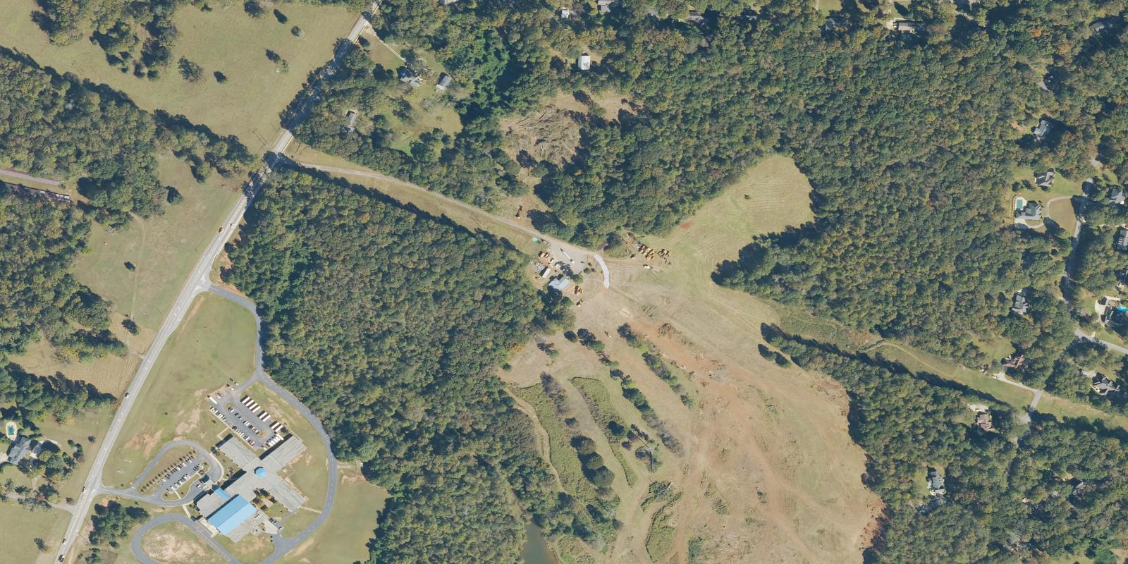 Satellite view of Deer Trail Country Club