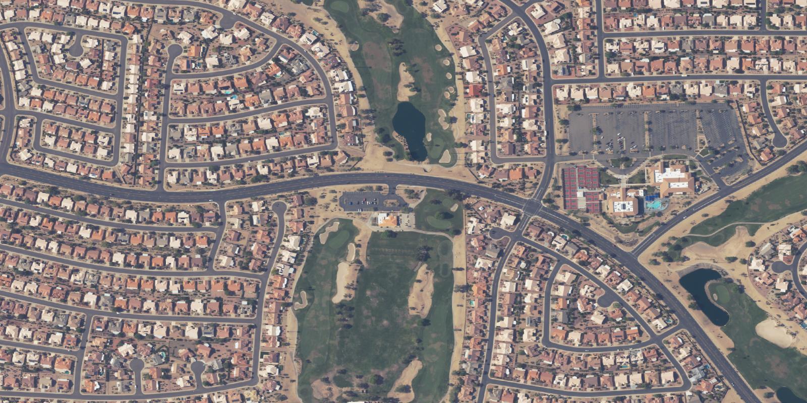 Satellite view of Deer Valley (AZ)