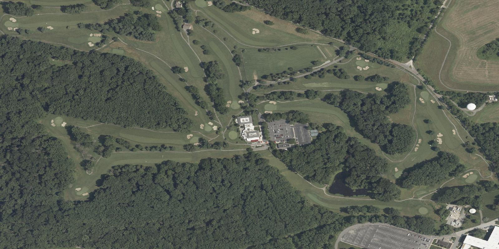 Satellite view of Deerfield Golf Club