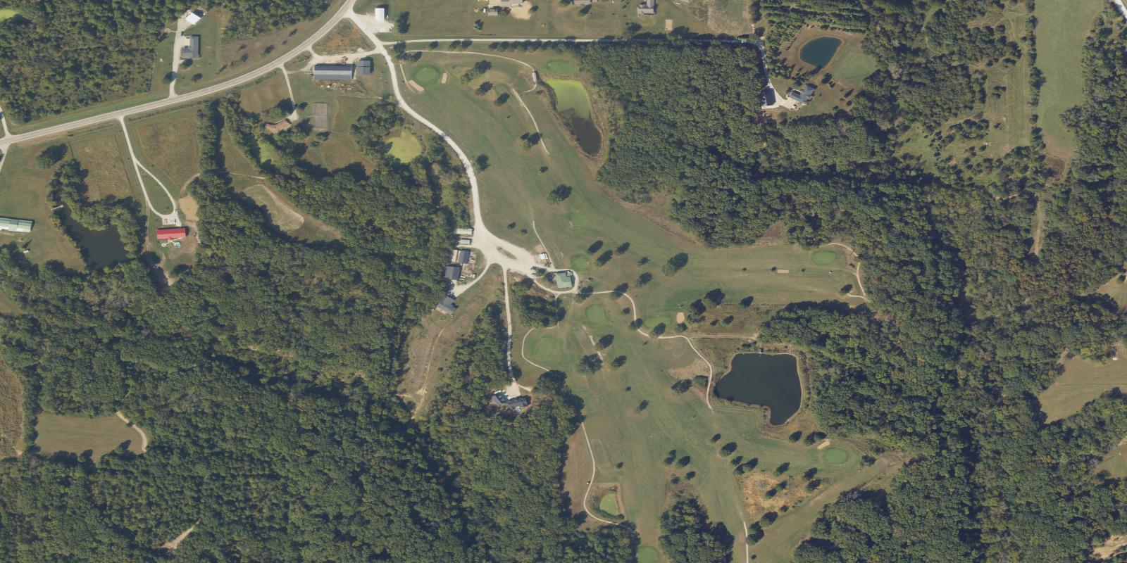 Satellite view of Deerwood Golf Club