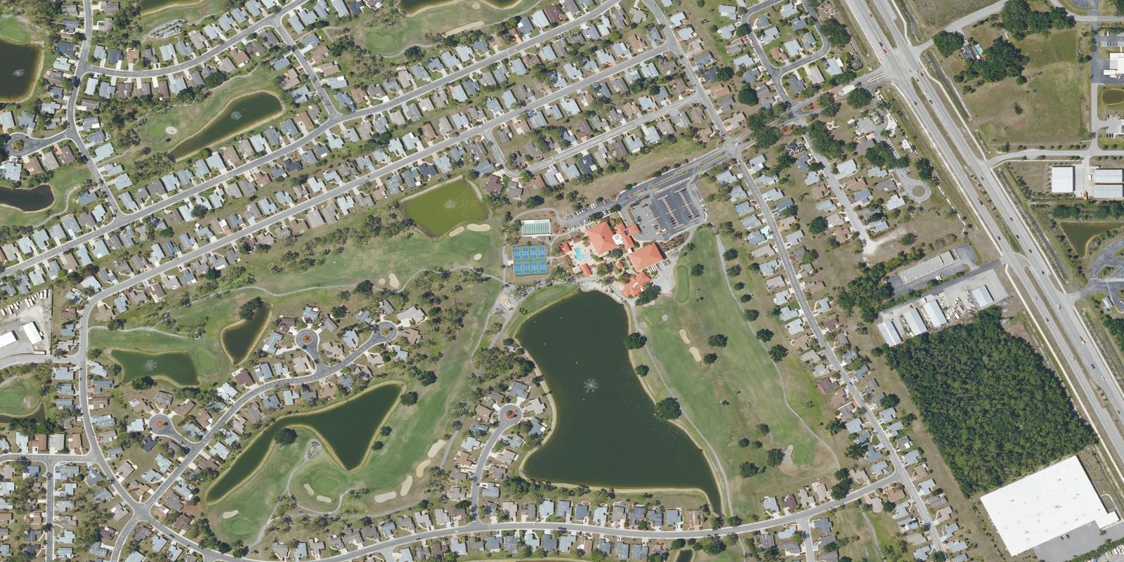 Satellite view of Del Tura Golf Country Club North West