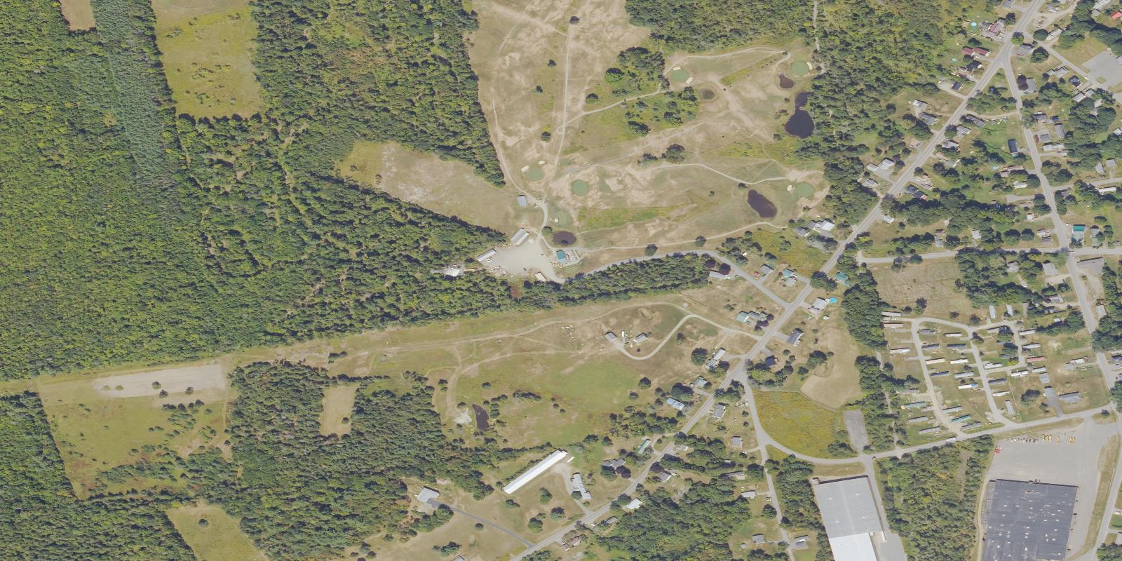 Satellite view of Dexter Municipal Golf Club