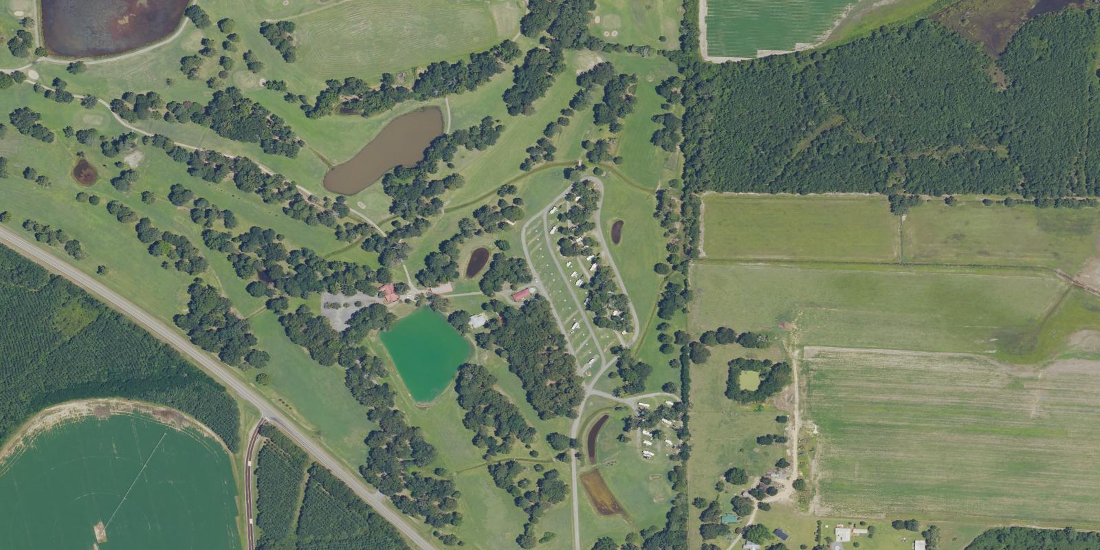 Satellite view of Ditches Waters At Brickyard Plantation Golf Club