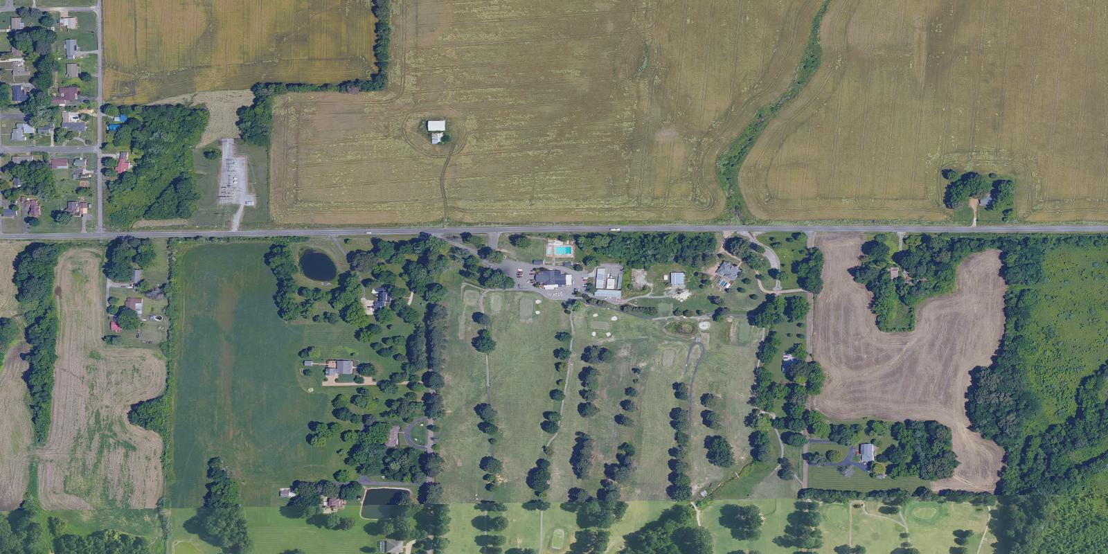 Satellite view of Doe Valley Golf Center