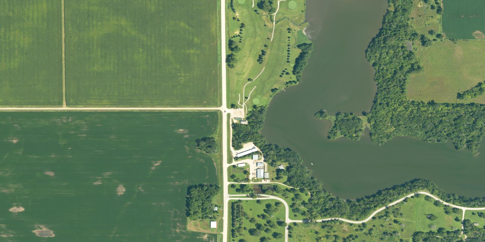 Satellite view of Don Williams Golf Course