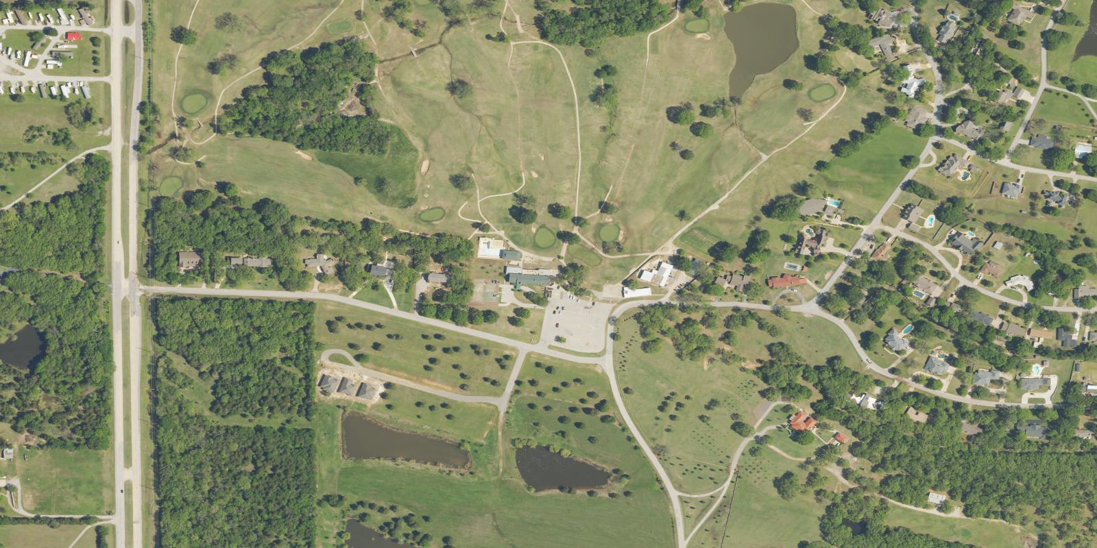 Satellite view of Dornick Hills Golf & Country Club