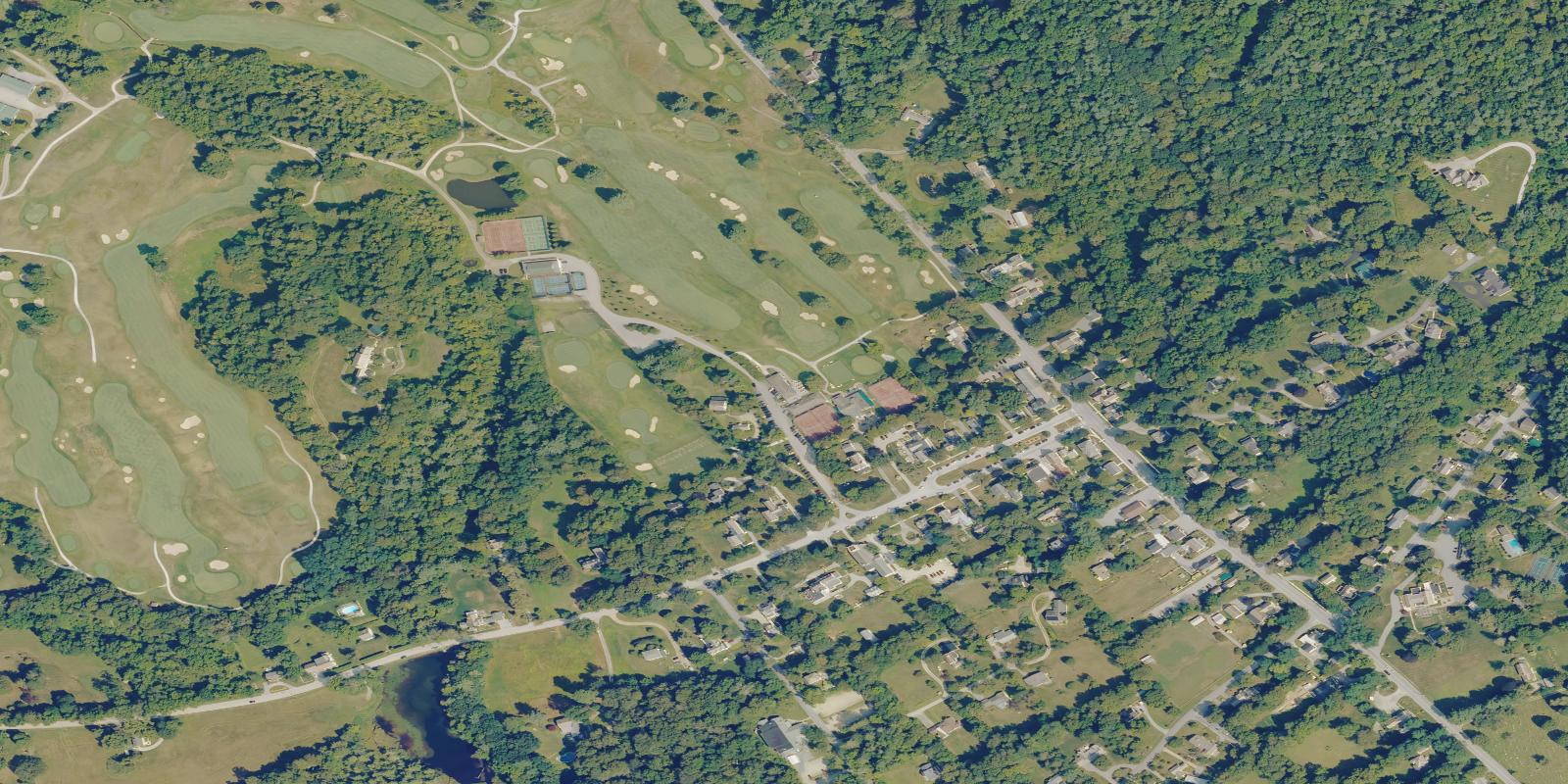 Satellite view of Dorset Field