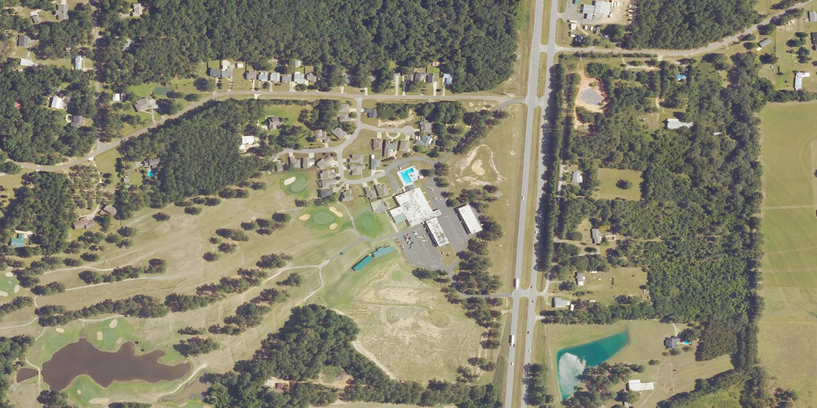 Satellite view of Dothan National Golf Club