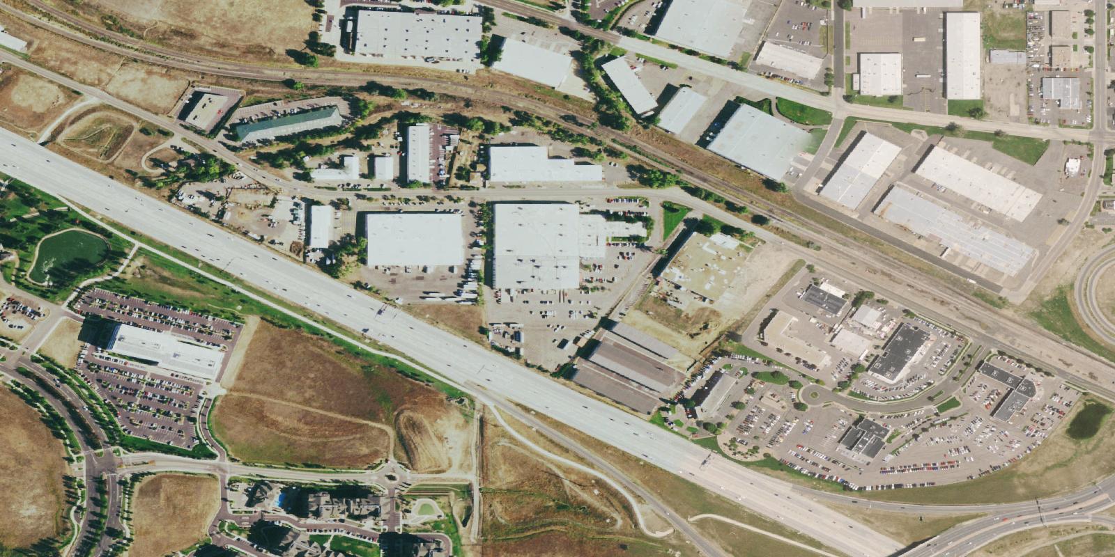 Satellite view of Driving Force Golf