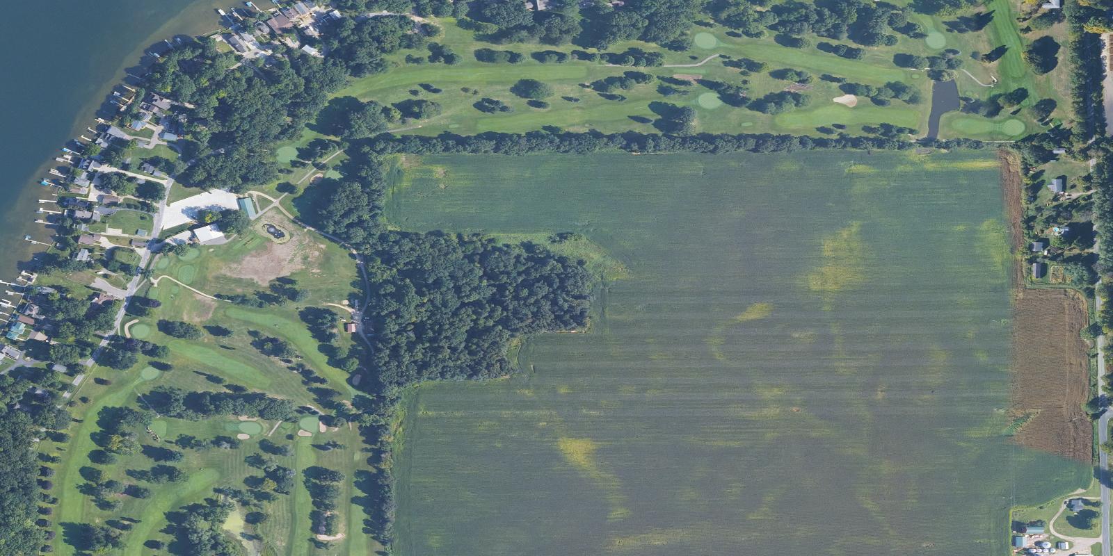 Satellite view of Duck Lake Country Club