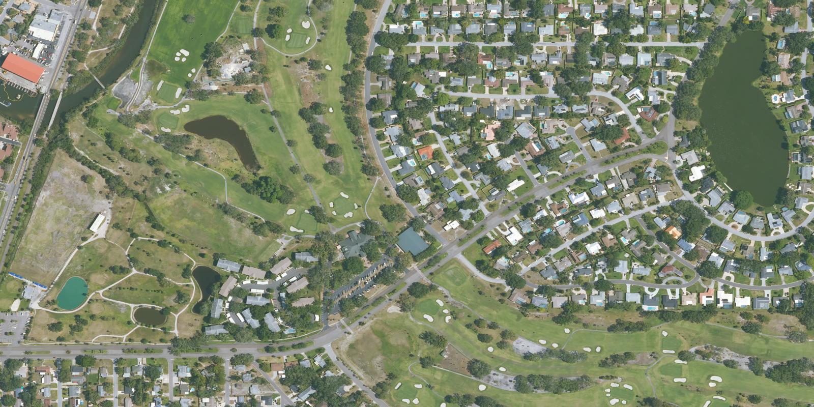 Satellite view of Dunedin Stirling Links