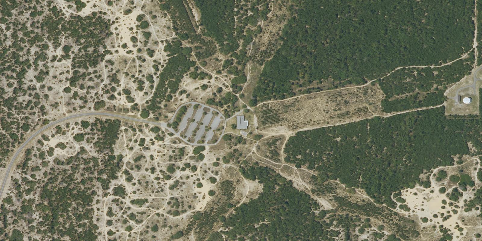 Satellite view of Dunes Golf Club