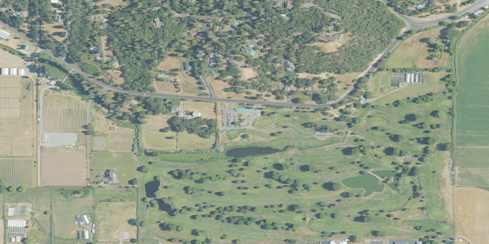 Satellite view of Dutcher Creek