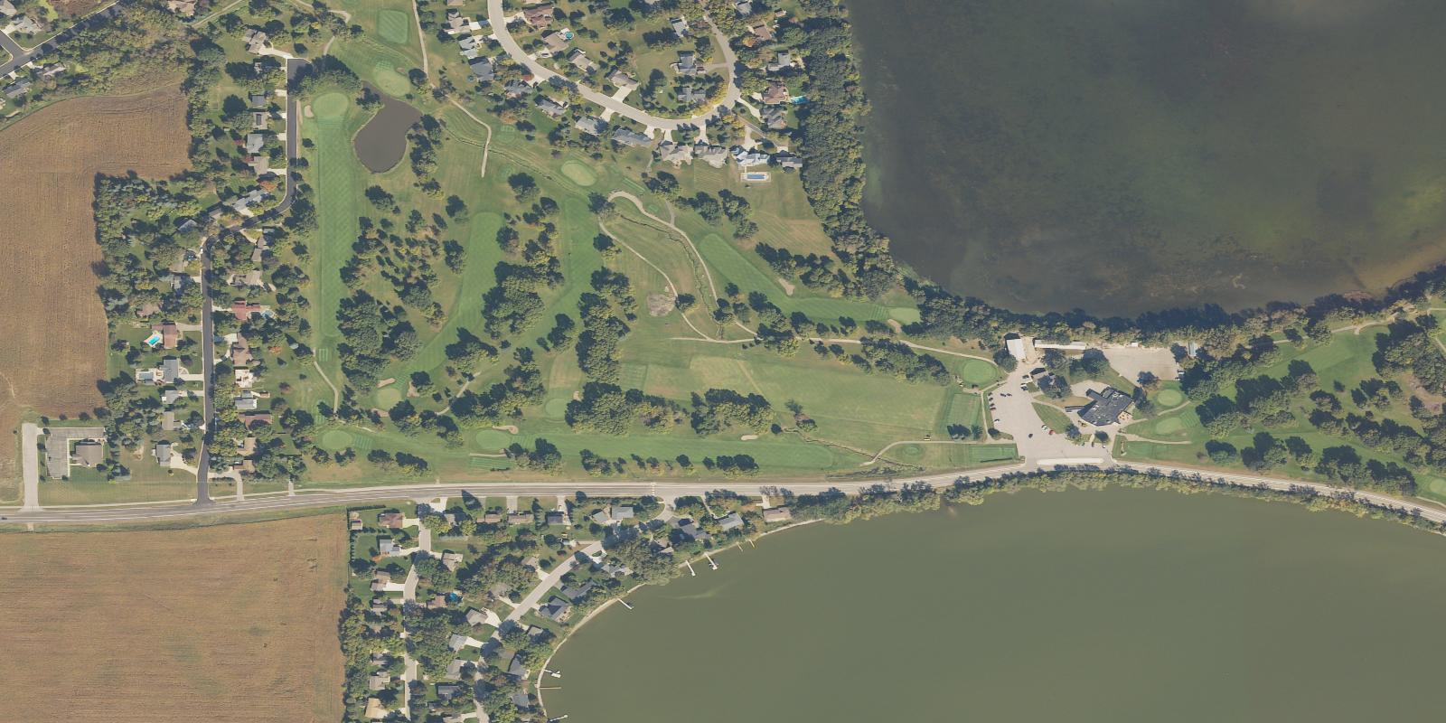 Satellite view of Eagle Creek Golf Club (MN)