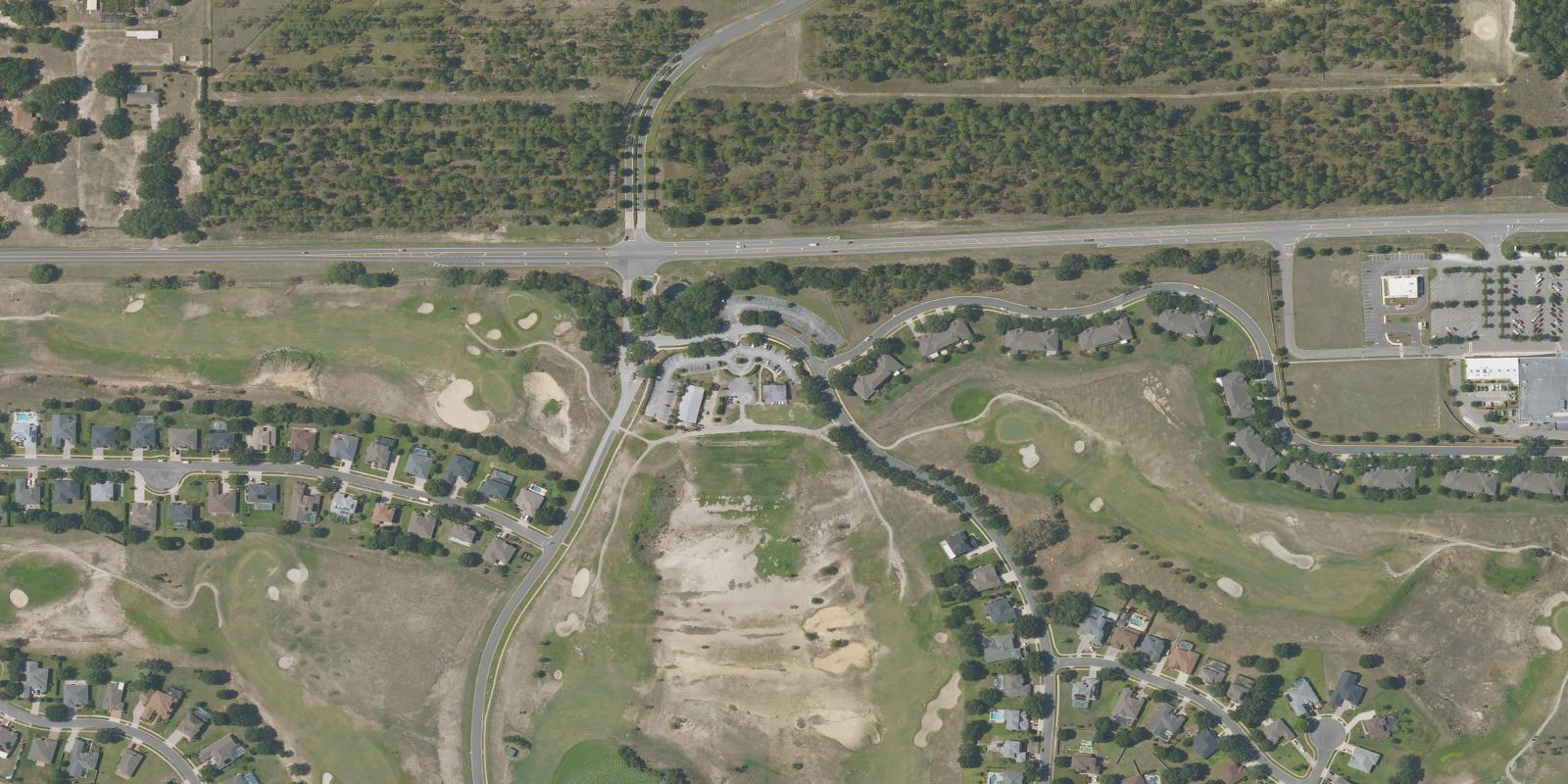 Satellite view of Eagle Dunes Golf Club