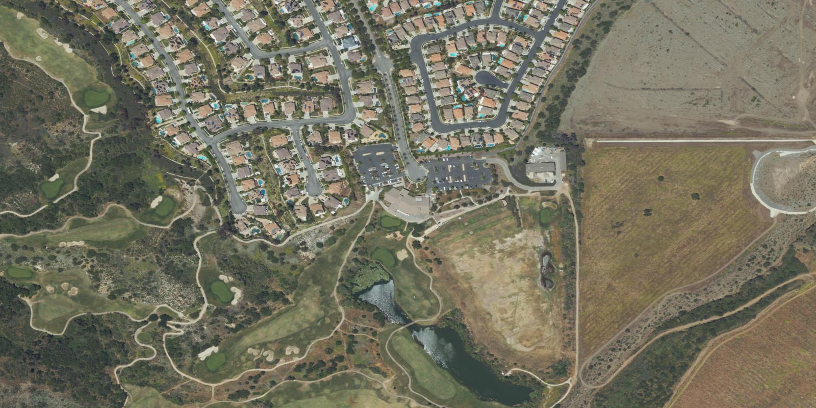Satellite view of Eagle Glen Golf Club