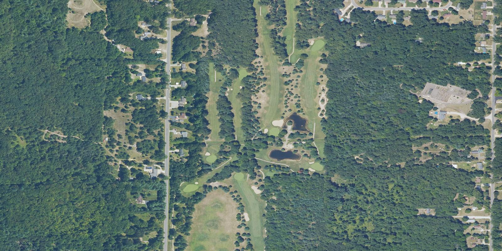 Satellite view of Eagle Island Golf Course