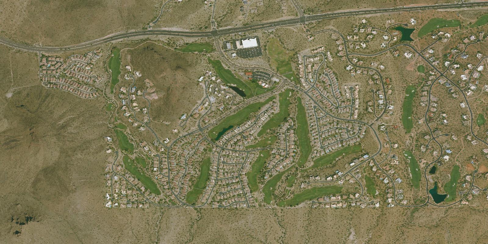 Satellite view of Eagle Mountain Golf Club