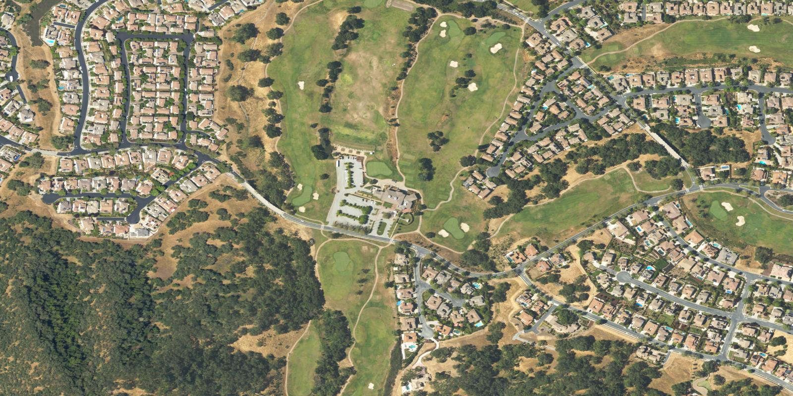 Satellite view of Eagle Ridge Golf Club