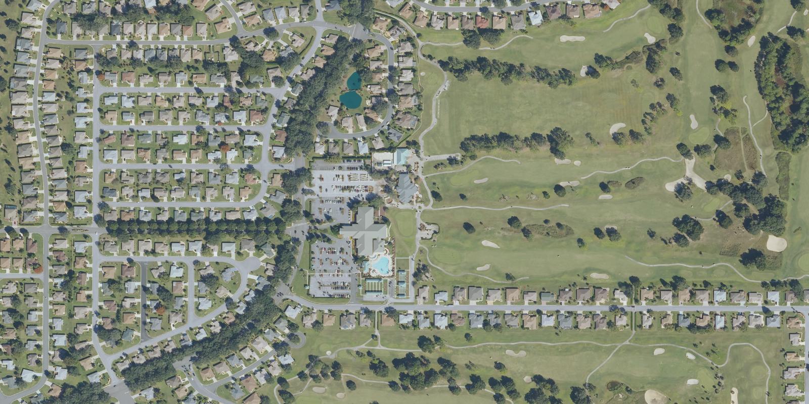 Satellite view of Eagle Ridge Golf Club Memorial Course