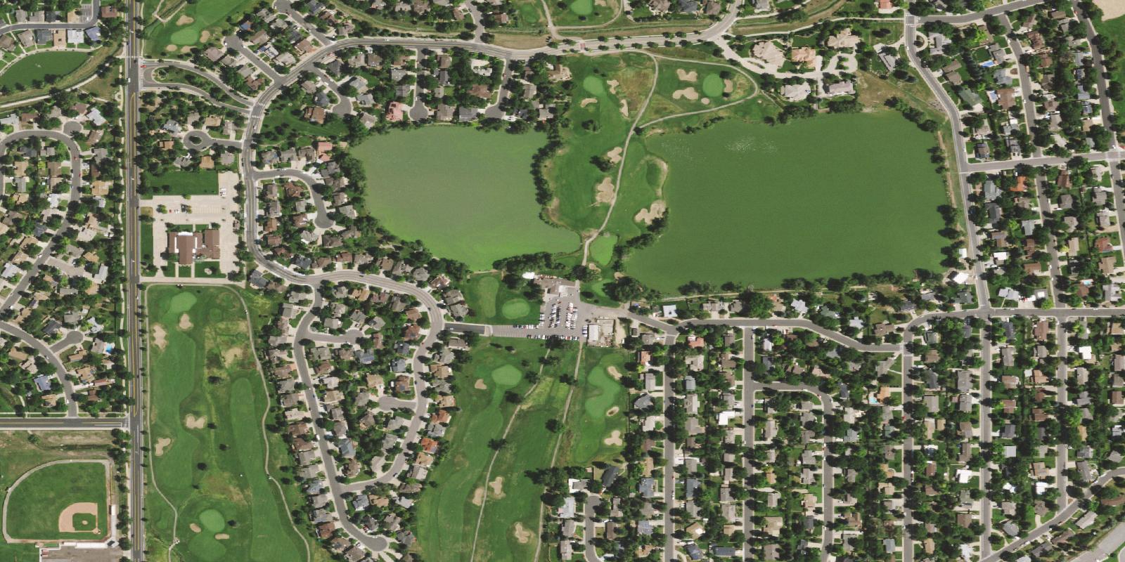 Satellite view of Eagle Trace Golf Club
