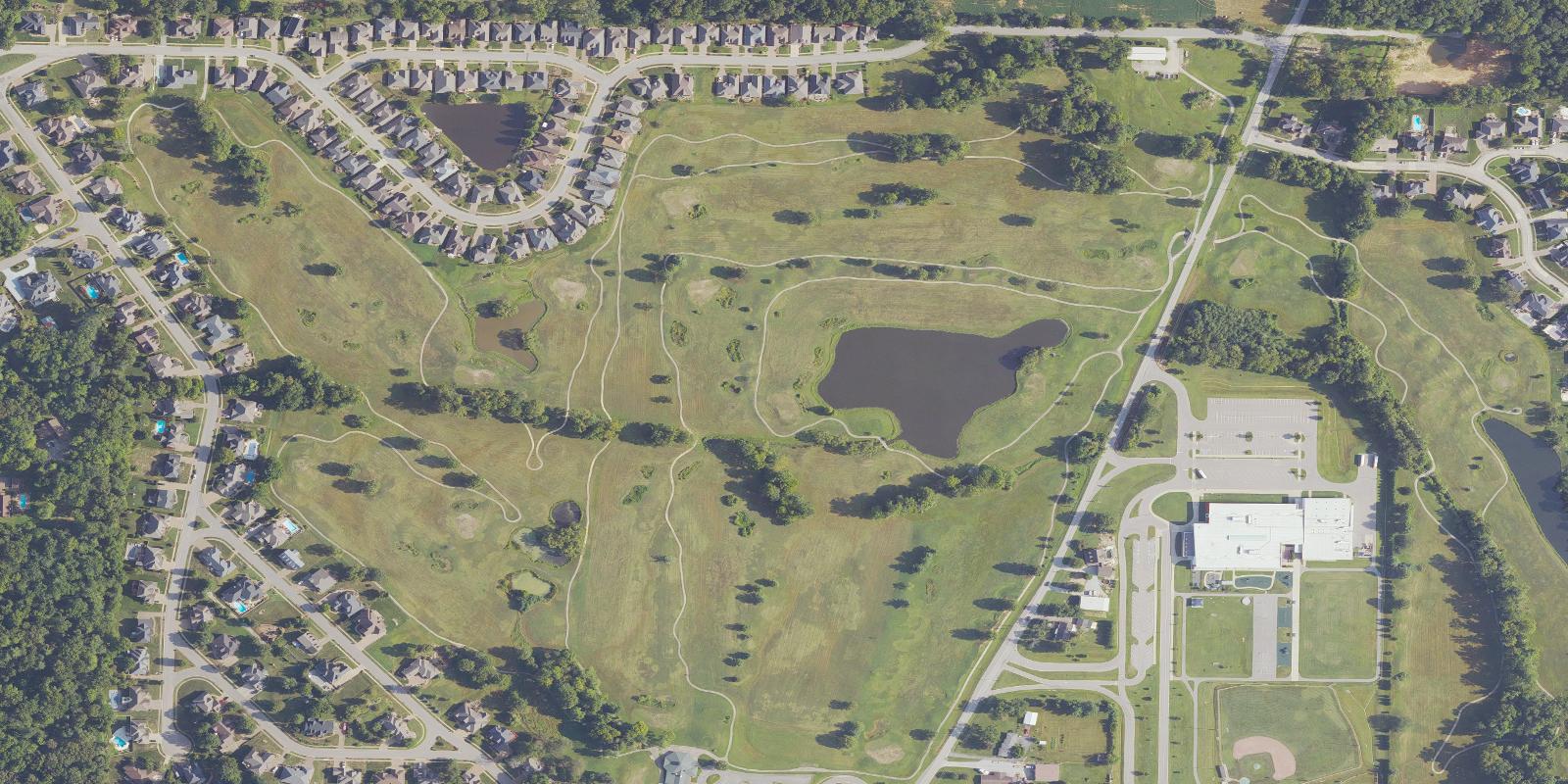 Satellite view of Eagle Valley Golf Course