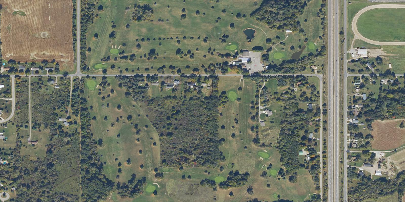 Satellite view of Eagle View Golf Club