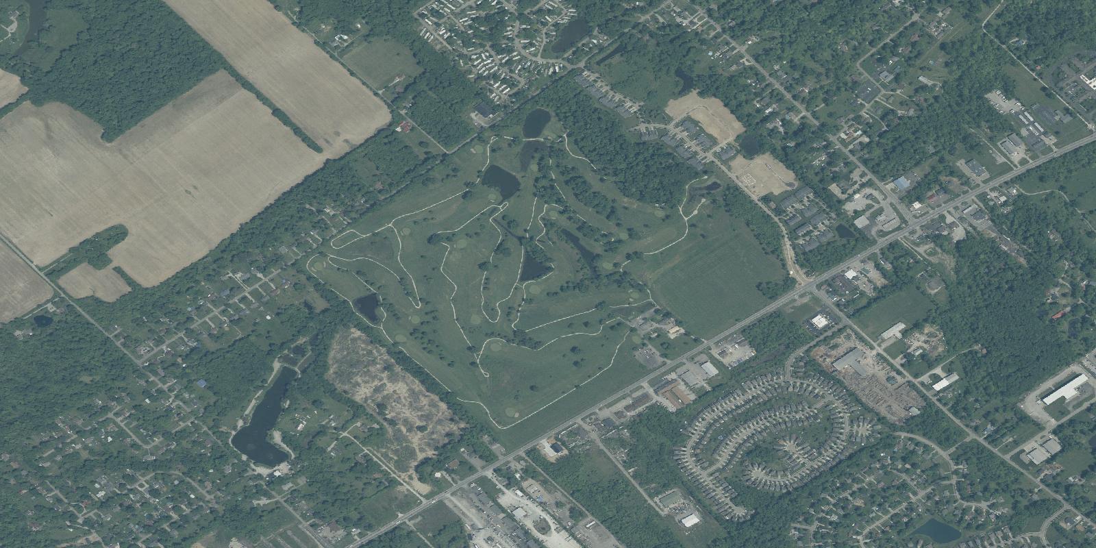 Satellite view of Eagles Nest Golf Course