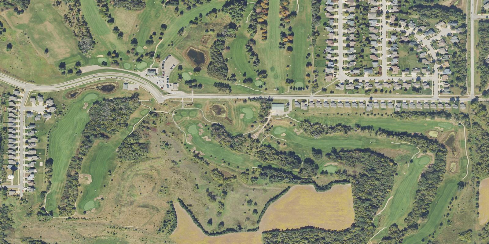 Satellite view of Eastwood Golf Club