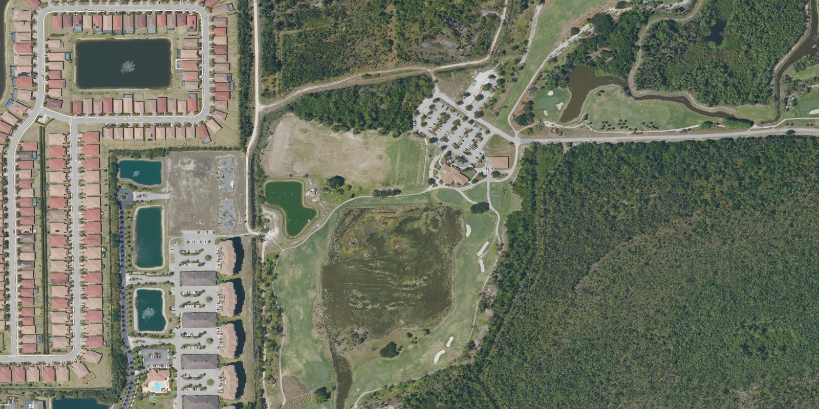 Satellite view of Eastwood Golf Course