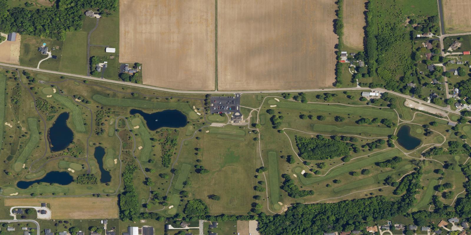 Satellite view of Echo Hills Golf Club